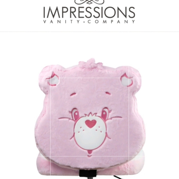 Impressions Pink Bear Vanity Chair Top Only Wheel Base Will Have To Be Separate